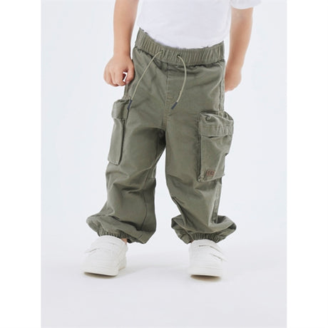 Name it Dusty Olive Ben Parachute Pants Noos 2