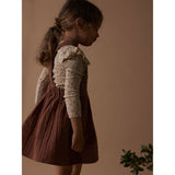 Lil'Atelier Carob Brown Tuda Loose Dress 2