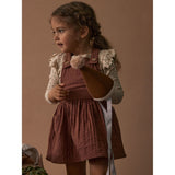 Lil'Atelier Carob Brown Tuda Loose Dress 3