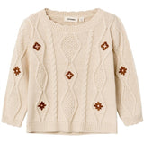 Lil'Atelier Fog Tila Knitt Blouse