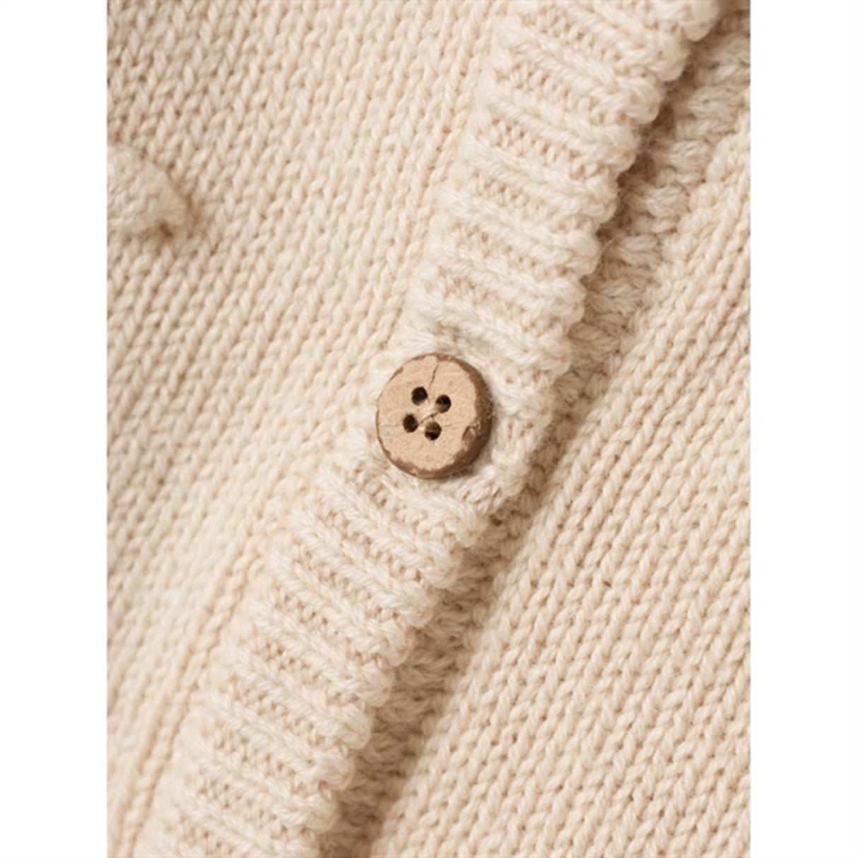 Lil'Atelier Fog Gable Knit Cardigan 2