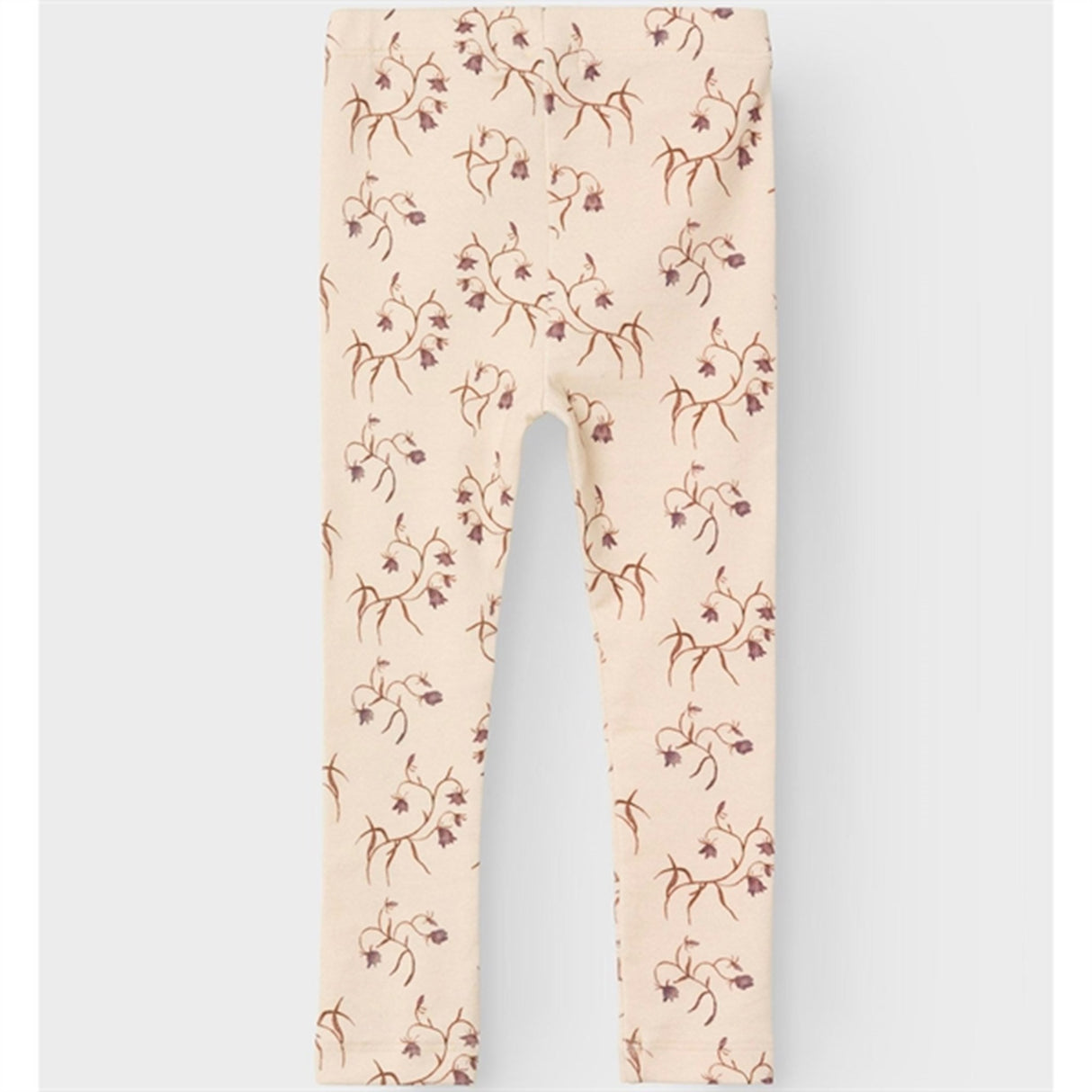 Lil'Atelier Turtledove/Flower Gaya Slim Leggings 2