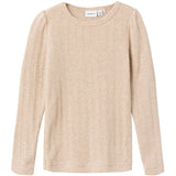 Name it Oxford Tan Ohusa Blouse