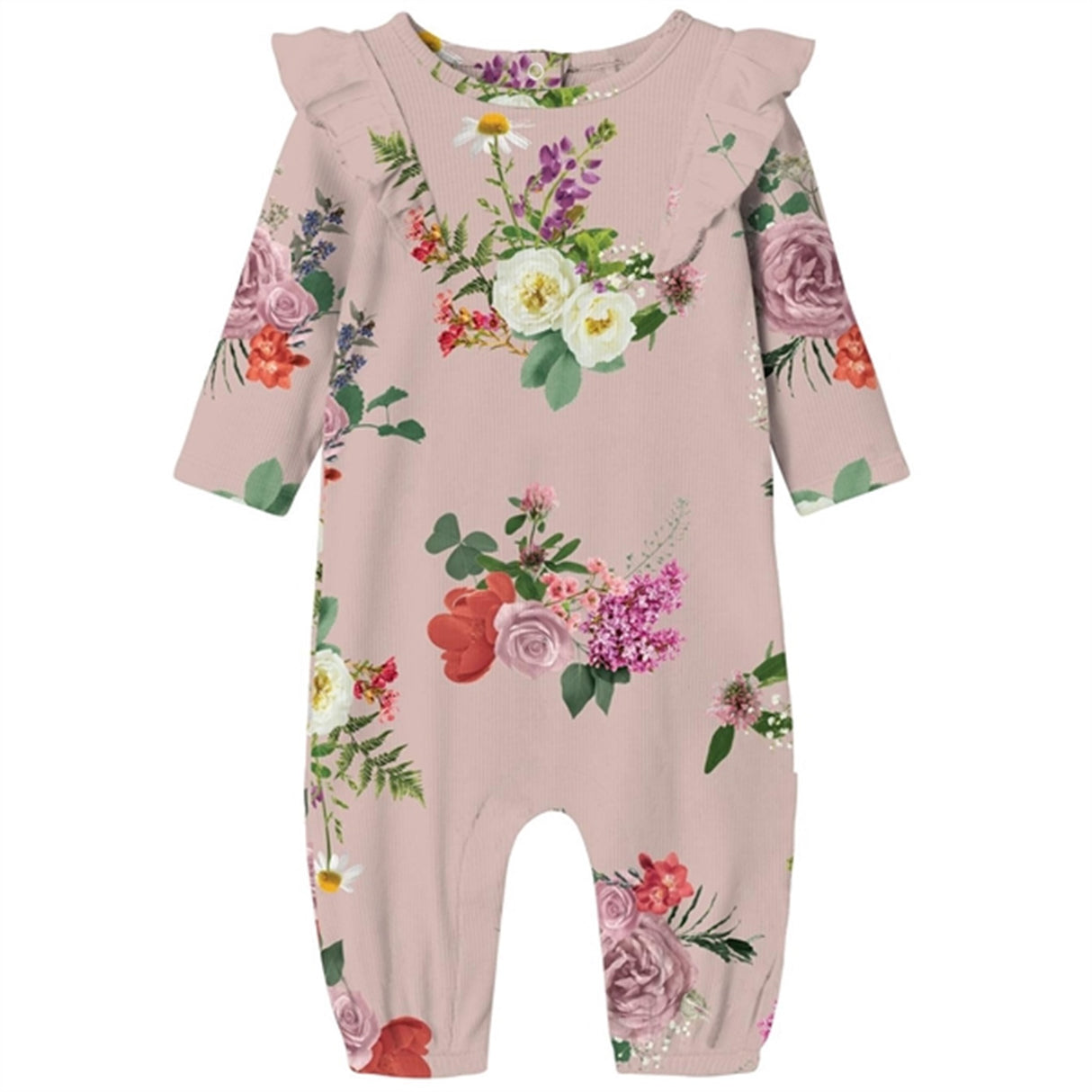 Name it Sepia Rose Tray Onesie