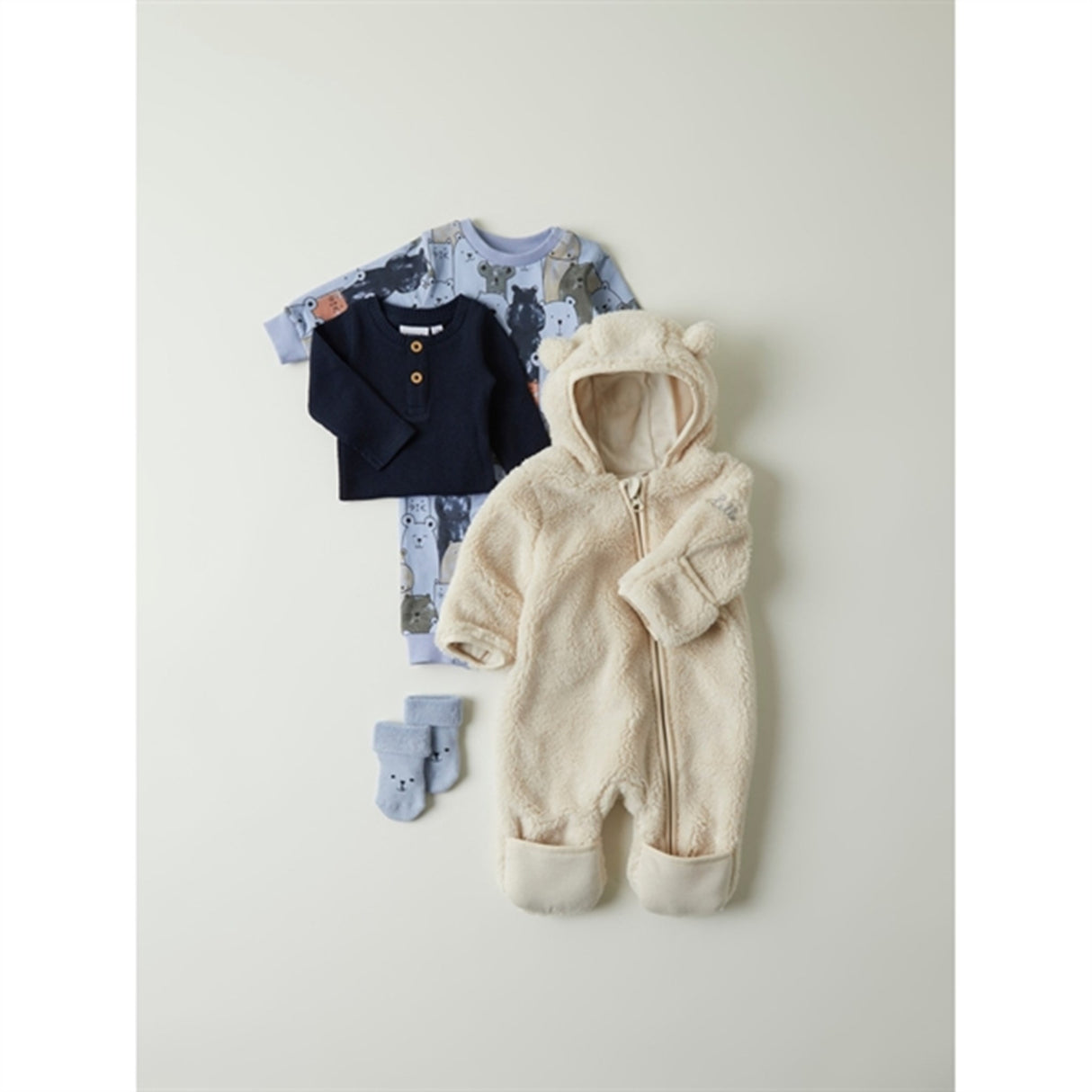 Name it Zen Blue Trish Sweat Onesie 4