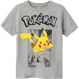 Name it Grey Melange Noisi Pokemon T-Shirt Noos