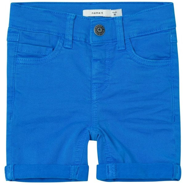 Name it Electric Blue Lemonade Silas Isak Twill Shorts