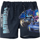 Name it Dark Sapphire Micco Batwheels Swim Shorts