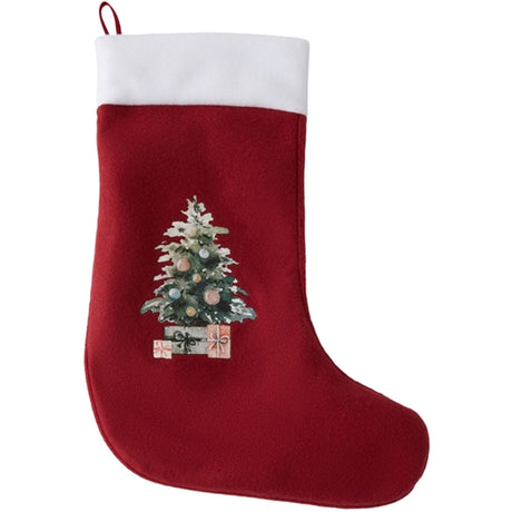 Name it Jester Red Rana Christmas Tree Christmas Stocking