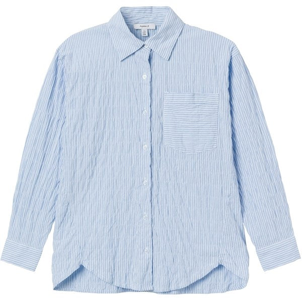 Name it Chambray Blue Dustripes Oversize Shirt