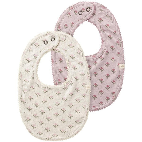 Lil'Atelier Violet Ice Violet ice/Turtledove Rachello Doa Bib 2-pack