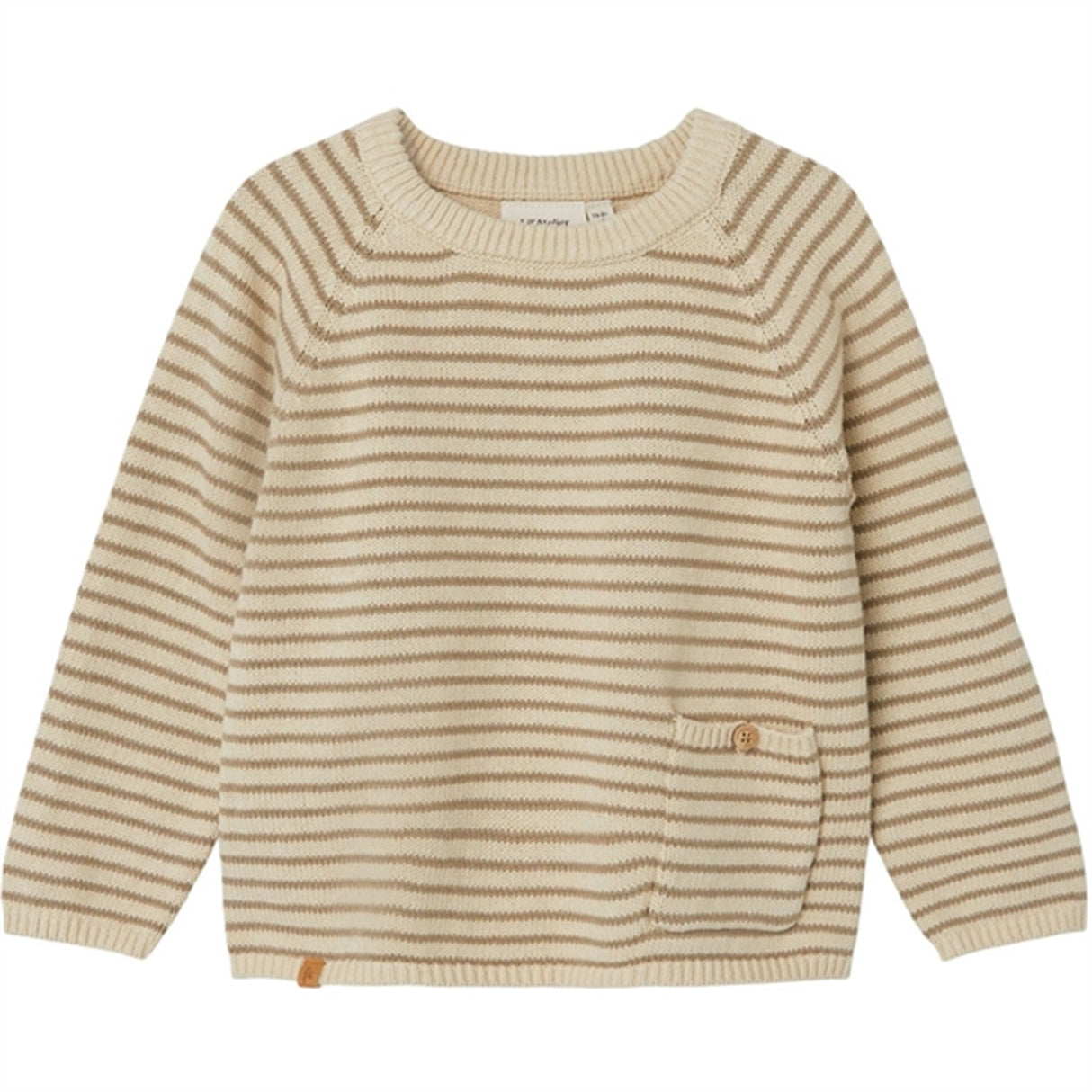 Lil'Atelier Wood Ash Loro Knit Blouse