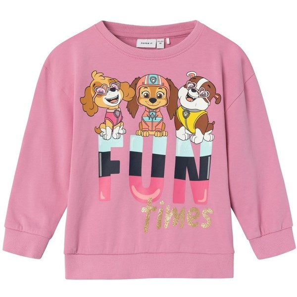 Name it Cashmere Rose Fula Paw Patrol Sweatshirt