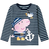 Name it Dark Sapphire Mister Peppa Pig Blouse