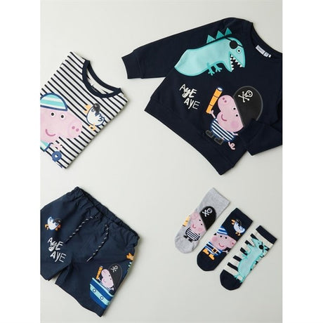 Name it Dark Sapphire Madden Peppa Pig Sweatshirt 2