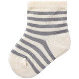 Lil'Atelier Silver Filigree Elove Stripe Socks