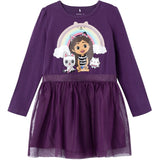 Name it Plum Purple Orbiri Gabby Tulle Dress