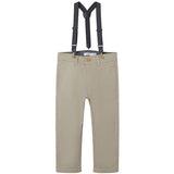 Name it Pure Cashmere Ryan Slim Chino Twill Pants