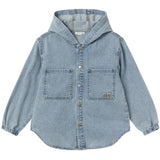 Name it Light Blue Denim Bo Denim Shirt with Hood