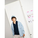 Name it Light Blue Denim Bo Denim Shirt with Hood 3