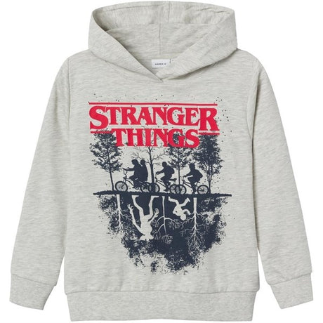 Name it Light Grey Melange Finny Stranger Things Sweatshirt