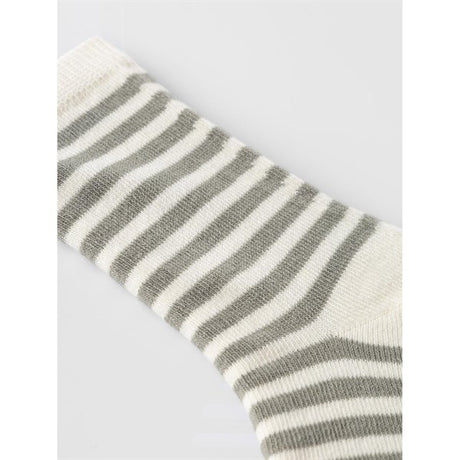 Lil'Atelier Dried Sage Elove Stripe Socks 2