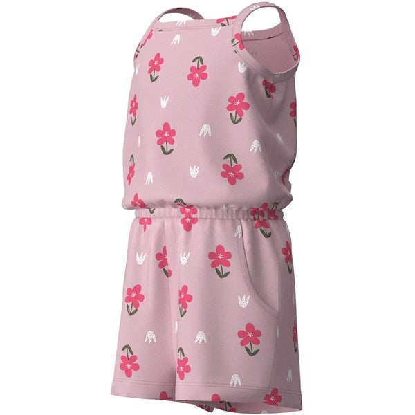 Name it Parfait Pink Flowers Vigga Strap Jumpuit 2