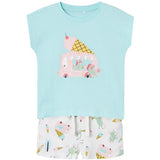 Name it Blue Tint Unicorns And Icecreams Vigea T-Shirt Set