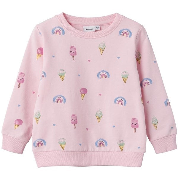 Name it Parfait Pink Fransia Light Sweatshirt