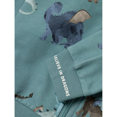 Name it Mineral Blue Dragon Sweat Cardigan 2