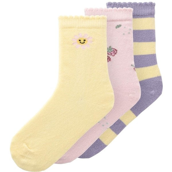 Name it Double Cream Dula Socks 3-pack