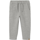 Lil'Atelier Grey Melange Thor Pants