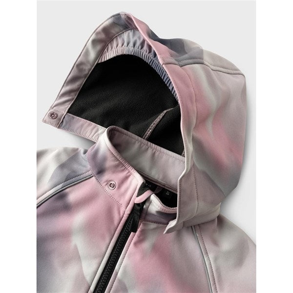 Name it Deauville Mauve Alfa08 Softshell Jacket Watercolor 2