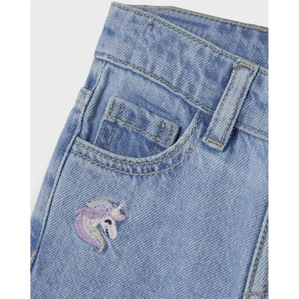 Name it Light Blue Denim Unicorn Bella Shaped Jeans