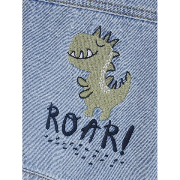 Name it Light Blue Denim Dinosaur Jack Denim Cowboy Jacket 2