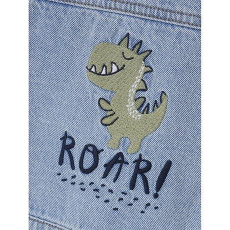 Name it Light Blue Denim Dinosaur Jack Denim Cowboy Jacket 2