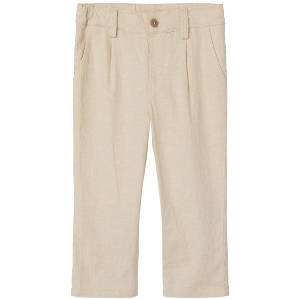 Lil'Atelier Bleached Sand Felix Pants