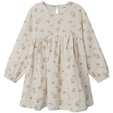 Lil'Atelier Turtledove Strawberry Biba Dress