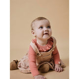 Lil'Atelier Cameo Rose Nelly Corduroy Dress 2