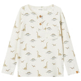 Lil'Atelier Turtledove Dino Gio Bob Slim Blouse