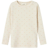 Lil'Atelier Turtledove Heart Gago Slim Blouse Noos