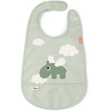 Done by Deer Bib Happy Clouds Green