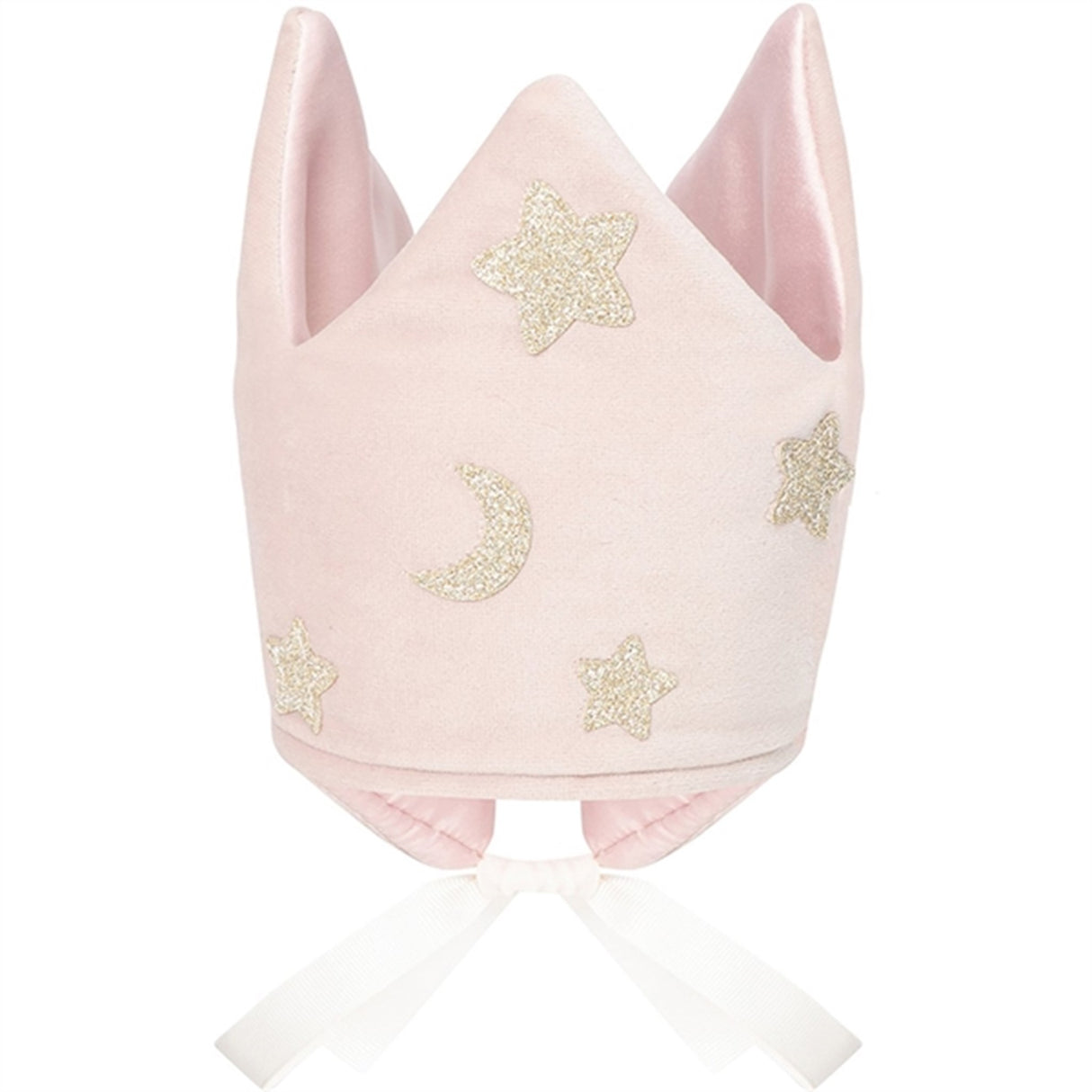 Mimi & Lula Crown Velvet Pink Stars And Moon