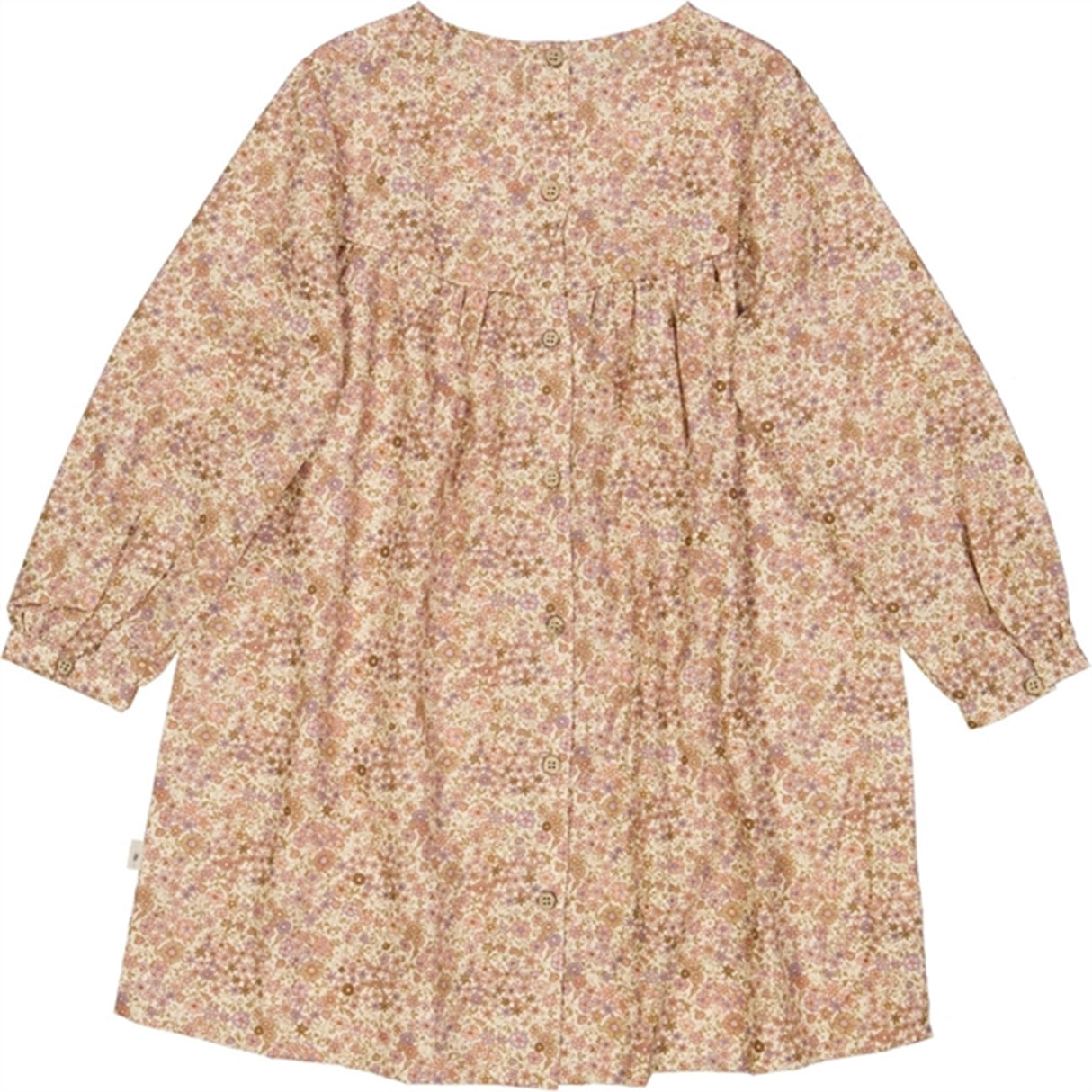 Wheat Clam Flowers Fenja Dress 3