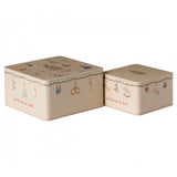 Maileg Metal Box, Ambiance De Noël - 2 Pcs Set 2