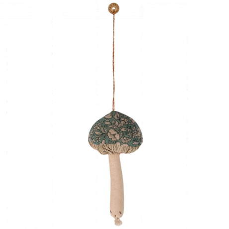 Maileg Mushroom Ornament, Blossom Blue