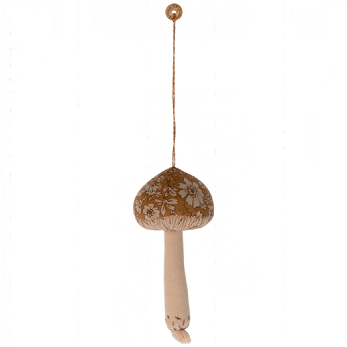 Maileg Mushroom Ornament, Blossom Yellow