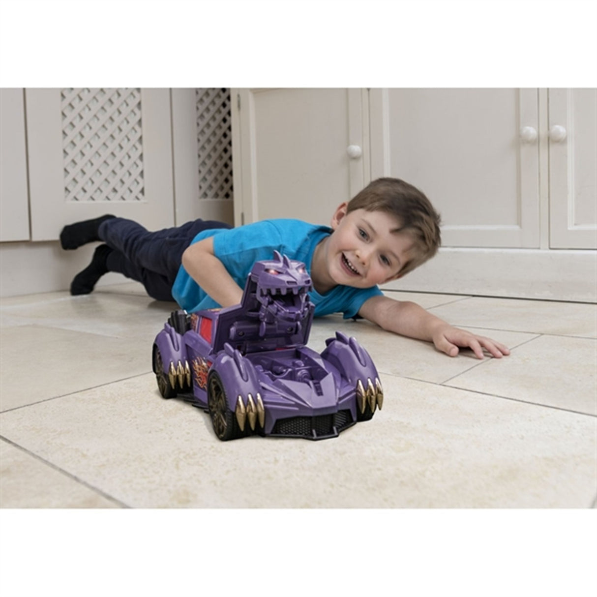 Teamsterz Mighty Moverz NIght Crawler Purple 5