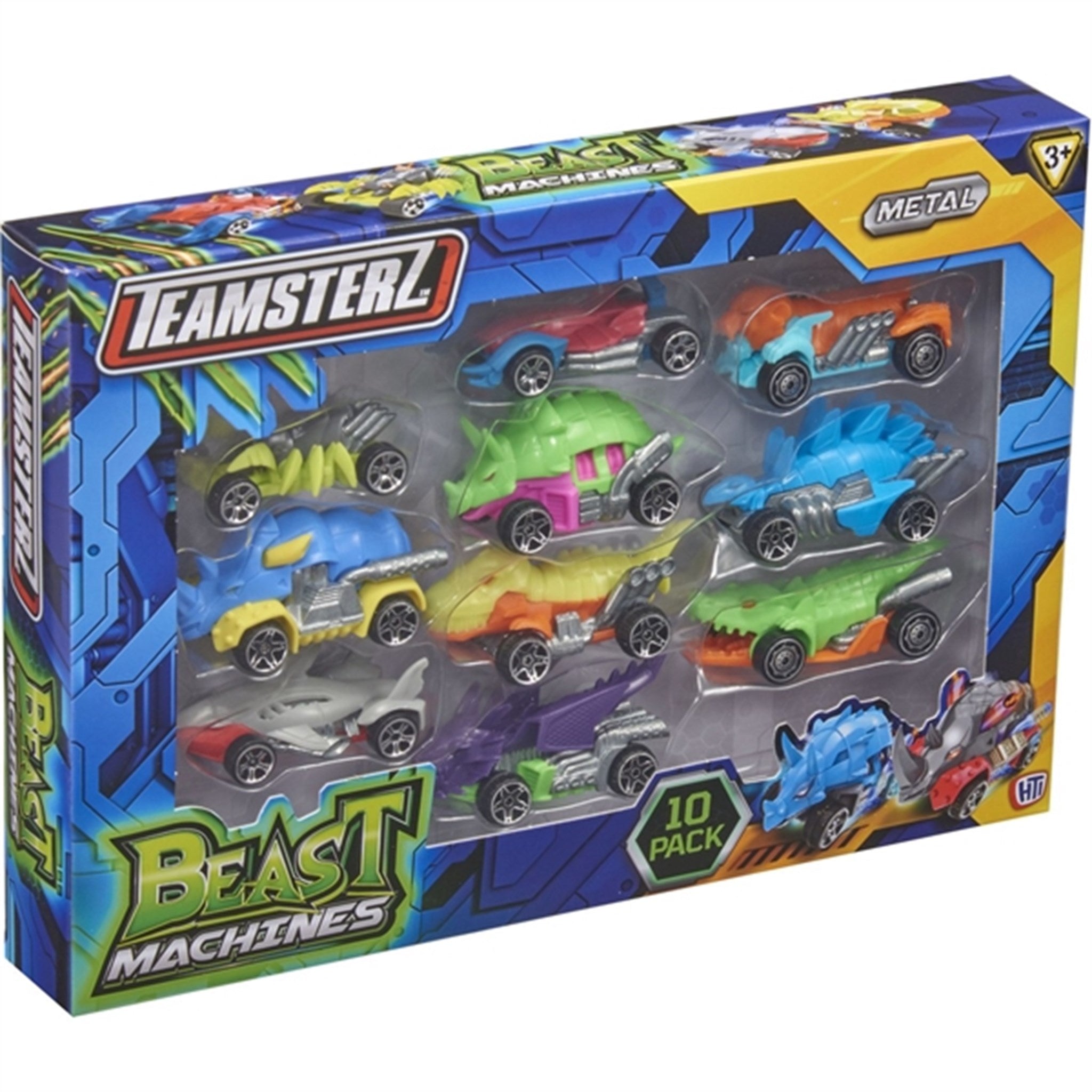 Teamsterz Beast Machine Die-Cast Cars 10-pack