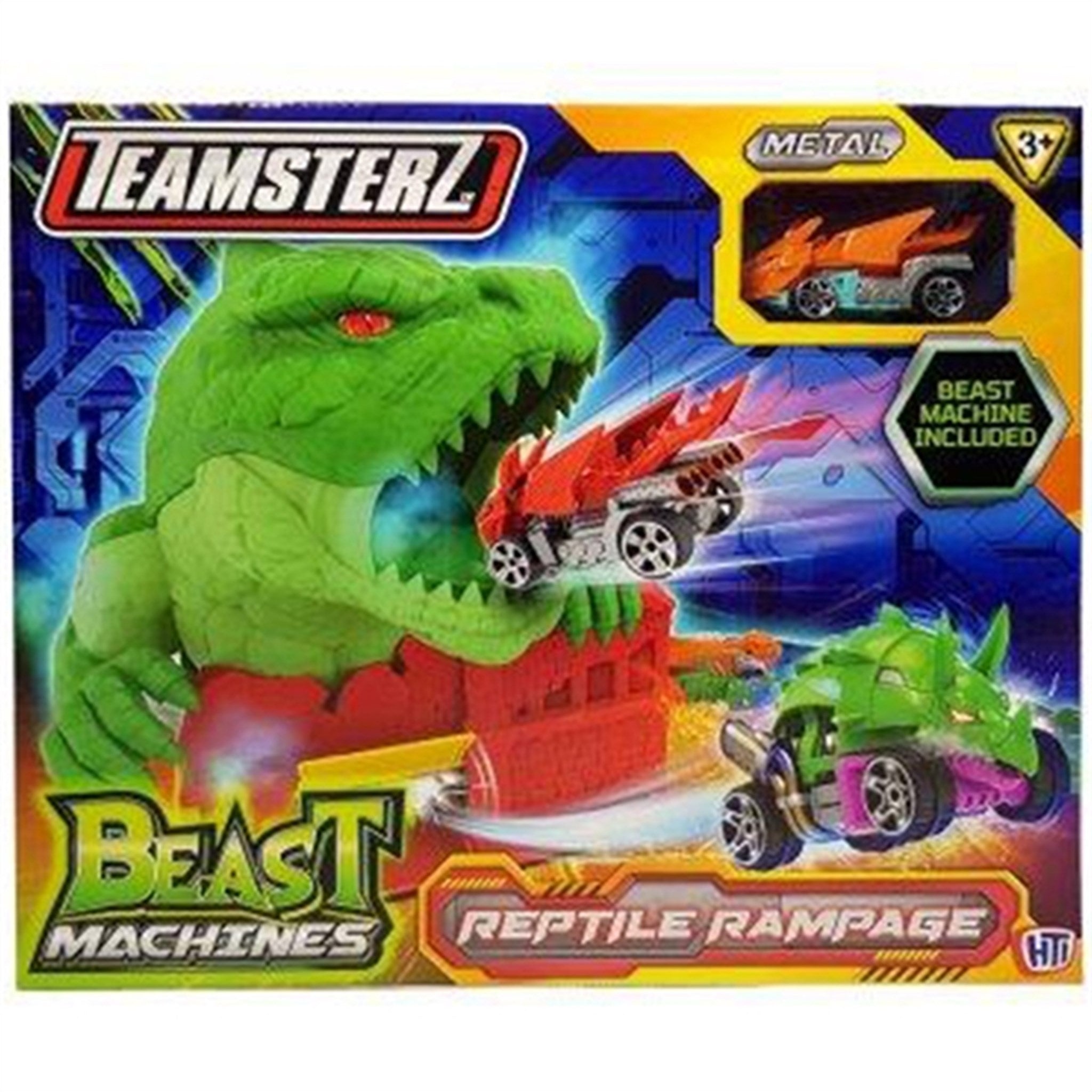 Teamsterz Beast Machine Reptile Rampage with 1 Car 2